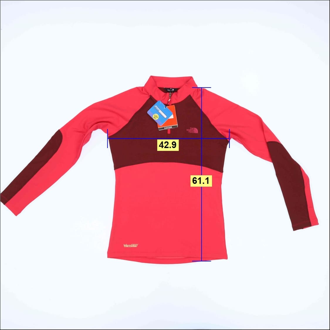 85 새상품 노스페이스 여성 긴팔티 0612M1 상품이미지5
