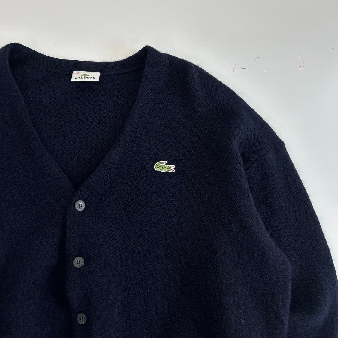 Lacoste 라코스테 네이비 니트 가디건 상품이미지4