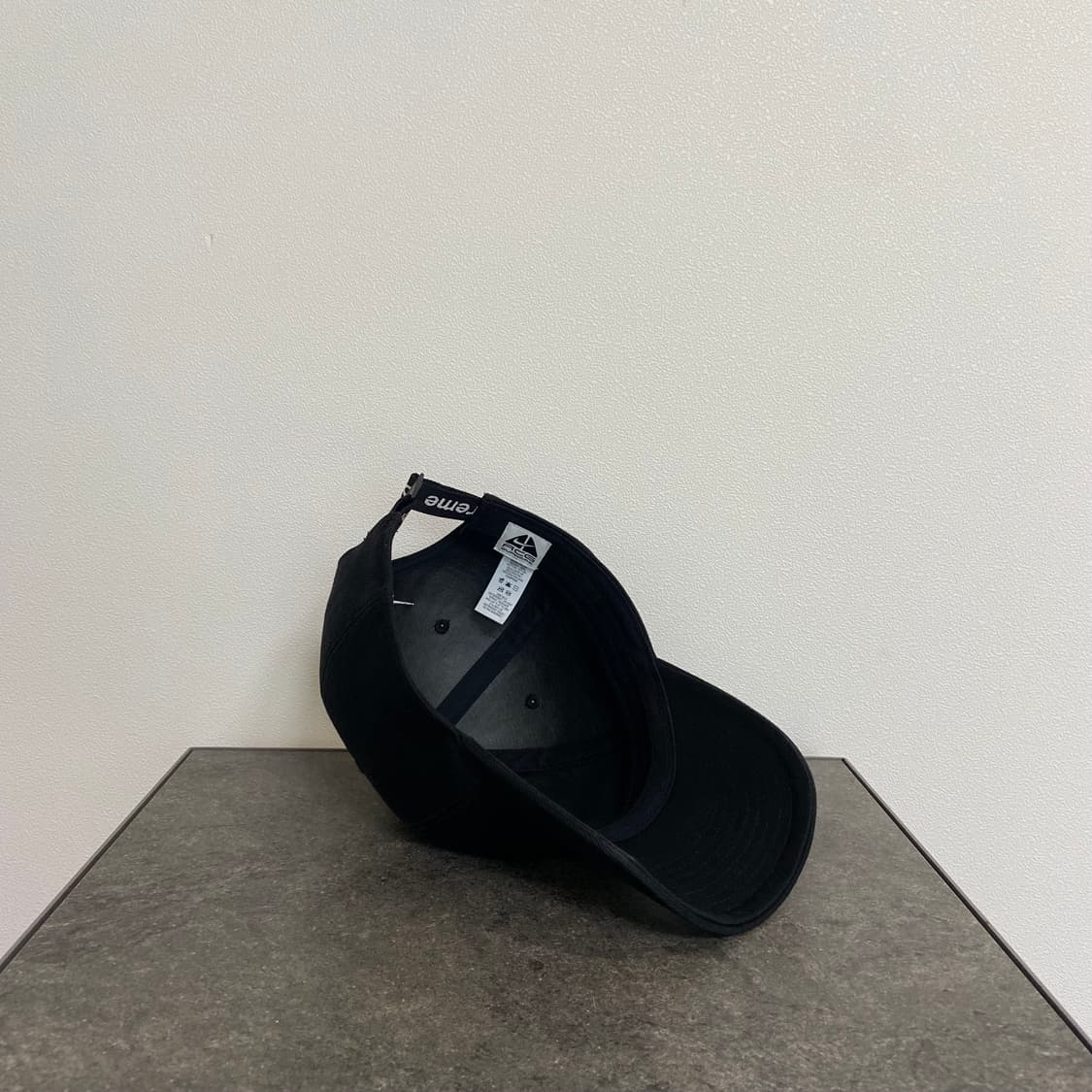Supreme x Nike 슈프림x나이키 ACG 워시드 블랙 볼캡 모자 상품이미지7