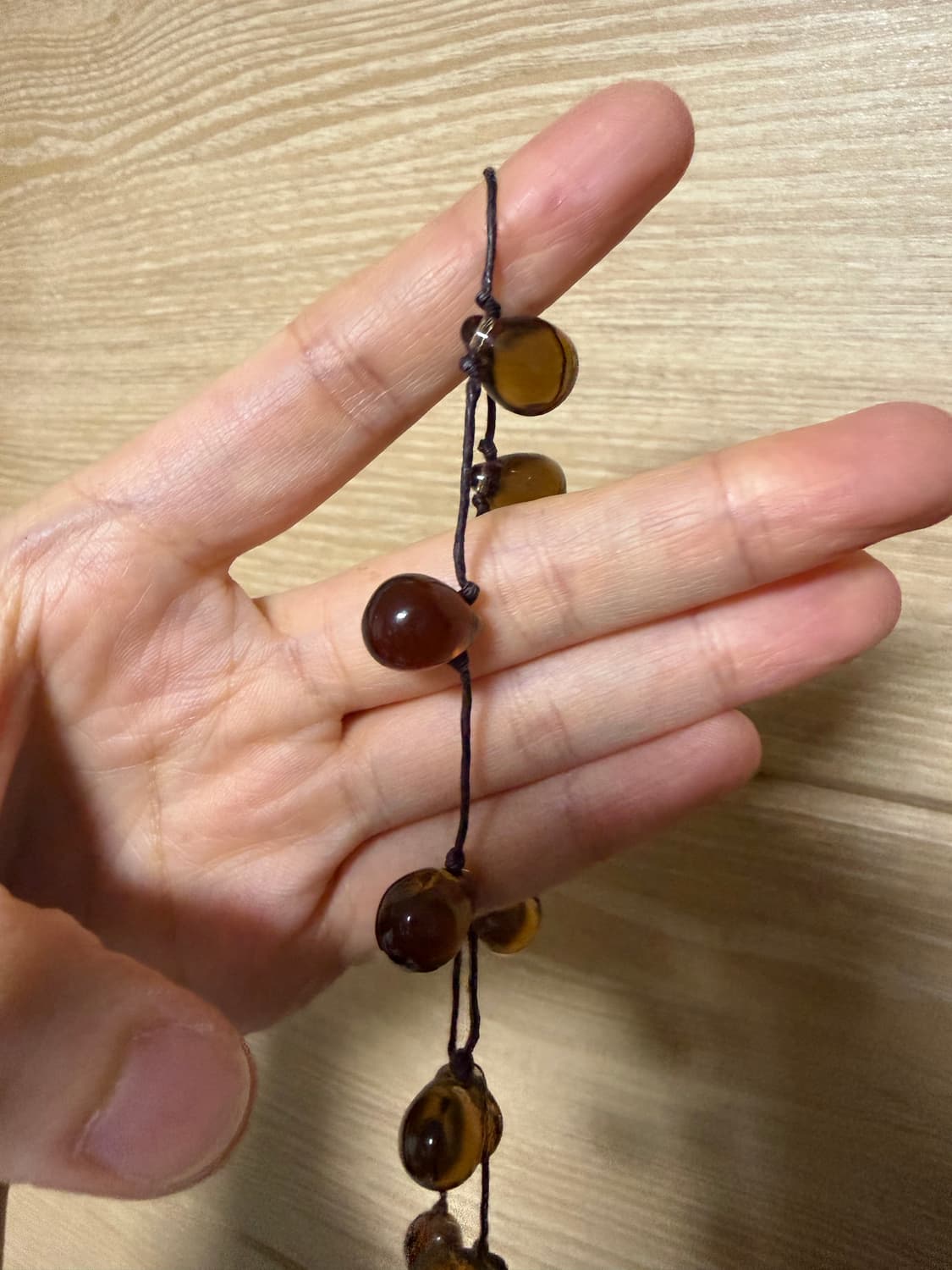 Sisi joia Noue Necklace brown 상품이미지3