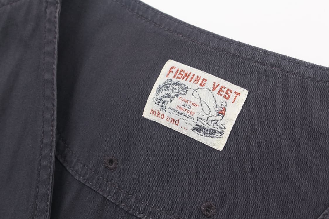 NIKO AND… Multi Pocket  Fishing Vest 상품이미지3