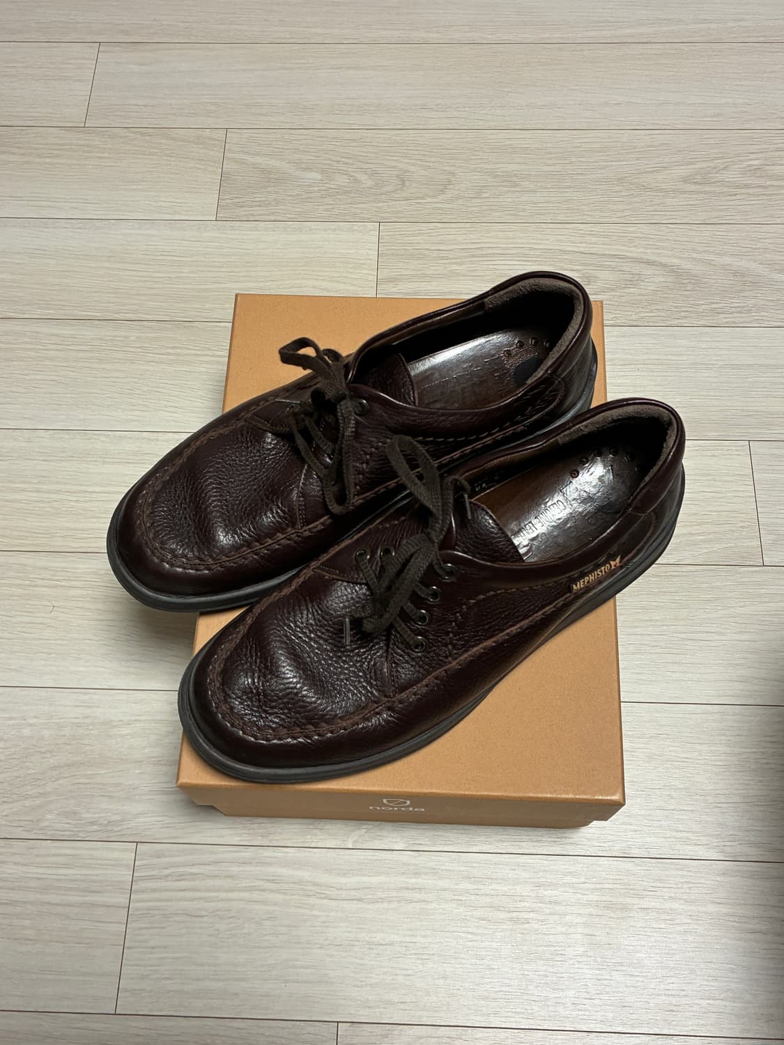 [270] 빈티지 메피스토 신발 다크브라운 상품이미지1