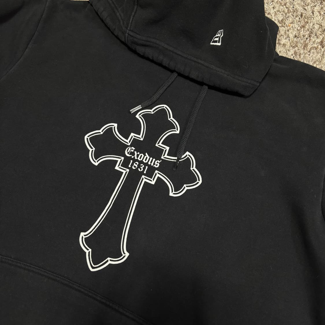 XL 뉴에라 투팍 2PAC 블랙 온리갓저지미 후드티 상품이미지3