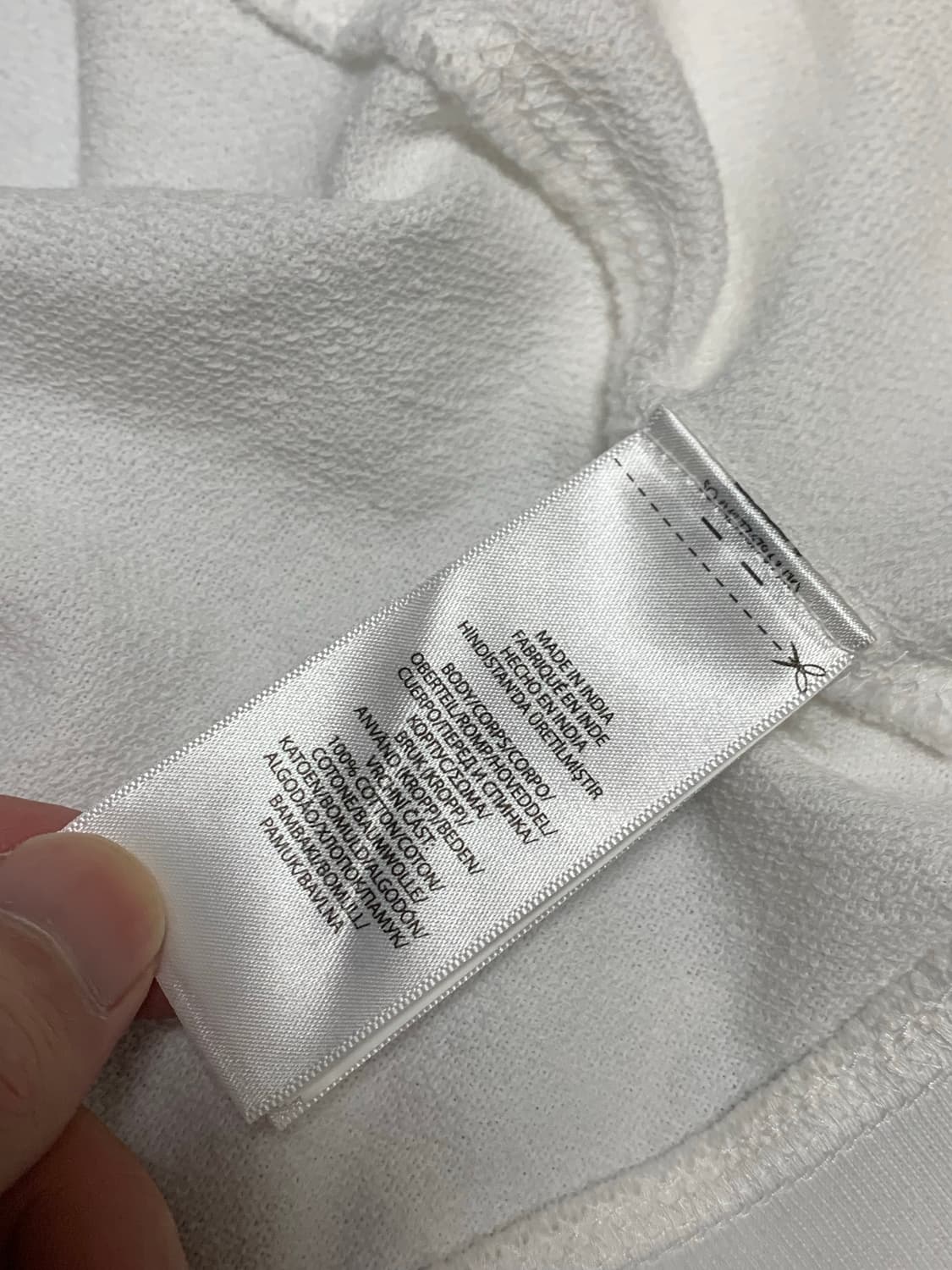 폴로 빅포니 후드집업 화이트 상품이미지6