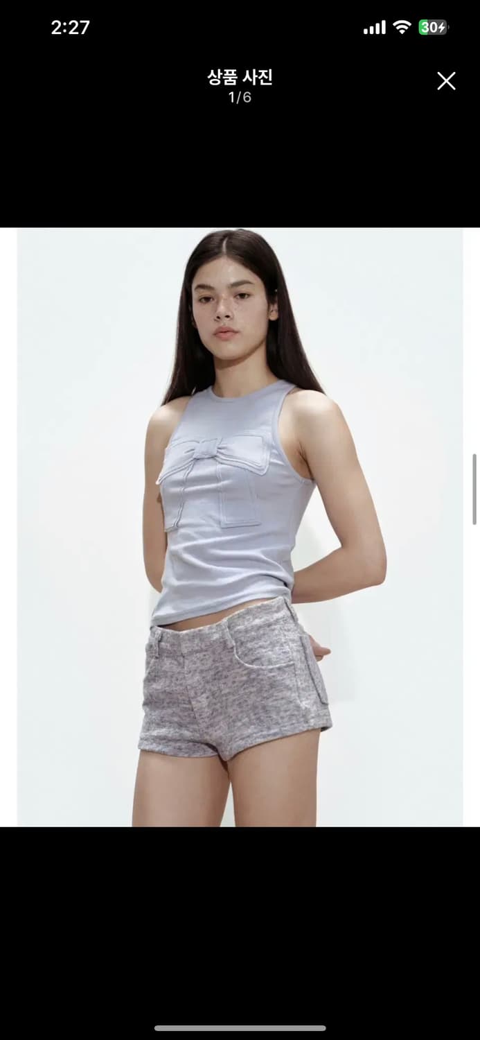 세릭 테리 쇼츠 팬츠 네이비 1size 상품이미지2