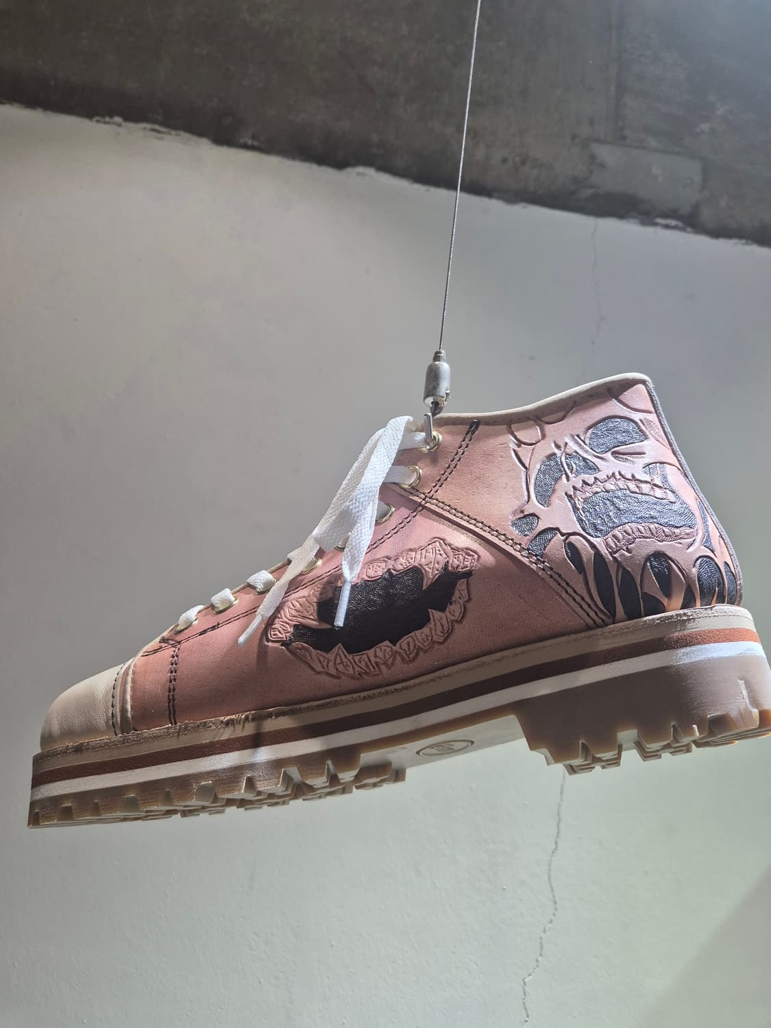 가죽카빙 수제화 상품이미지7