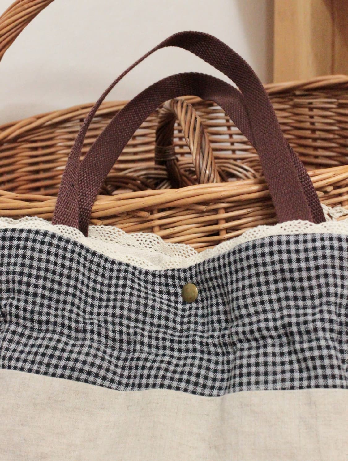 핸드메이드 레이스 미니백 가방 상품이미지3