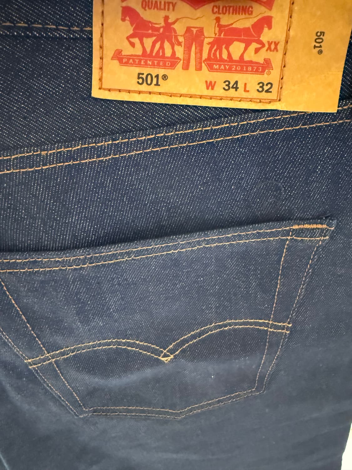 리바이스 501 오리지널 리지드 상품이미지1