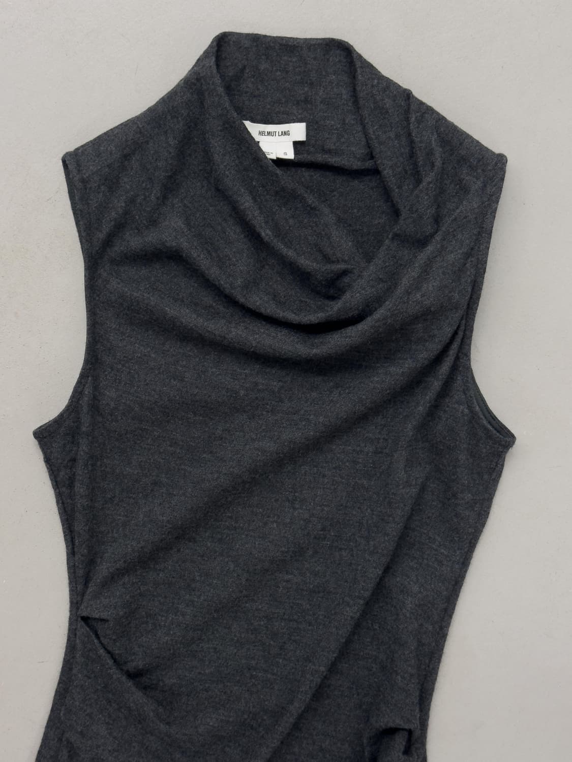 헬무트 랭 드레이핑 울 원피스 상품이미지2