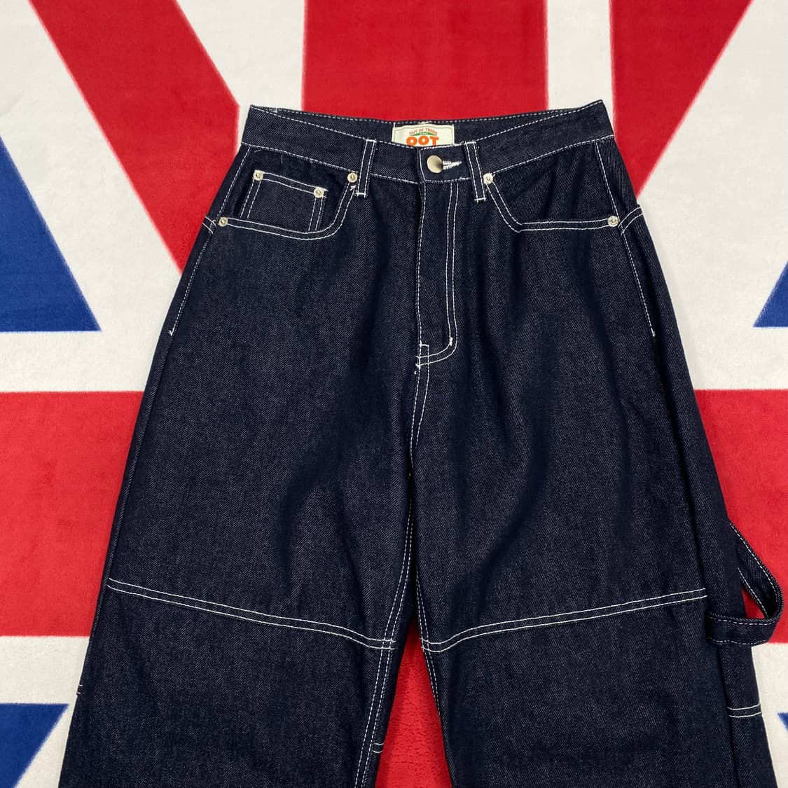 OOT 와이드 카펜터 데님팬츠 여성S  상품이미지2