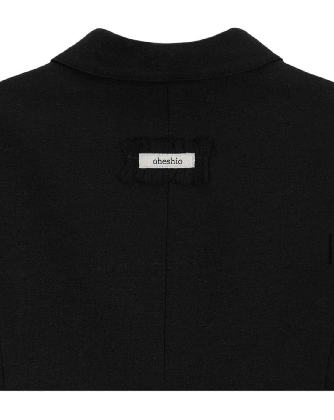도트자켓 dot round collar jacket 블랙 상품이미지4