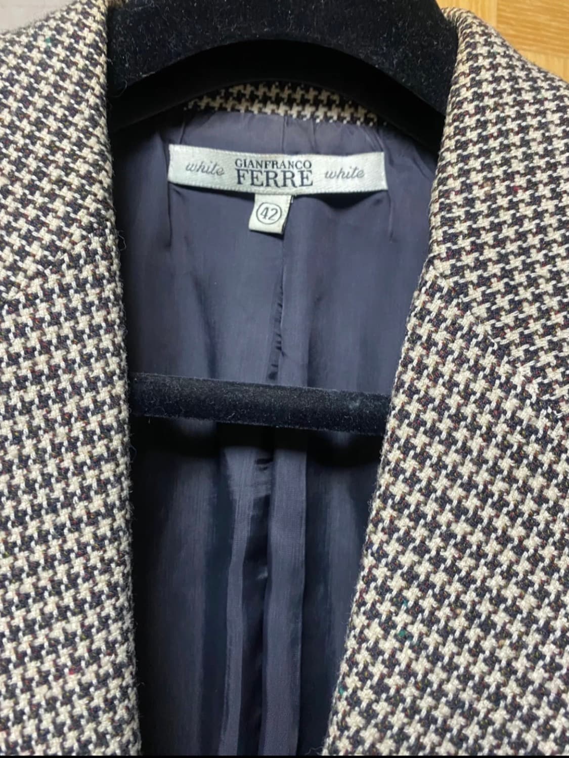 [정품] 장 프랑코 페레(Gianfranco Ferré) 아카이브 트위드 상품이미지1