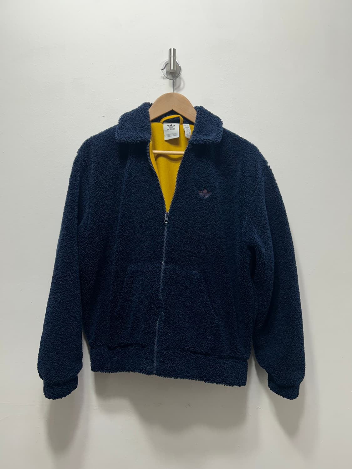 아디다스 여성 오리지날 파이어드 네이비 후리스 XS  상품이미지1