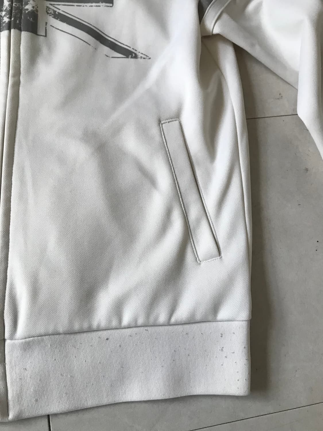 에스크 잉글랜드 화이트 실버 집업 상품이미지8