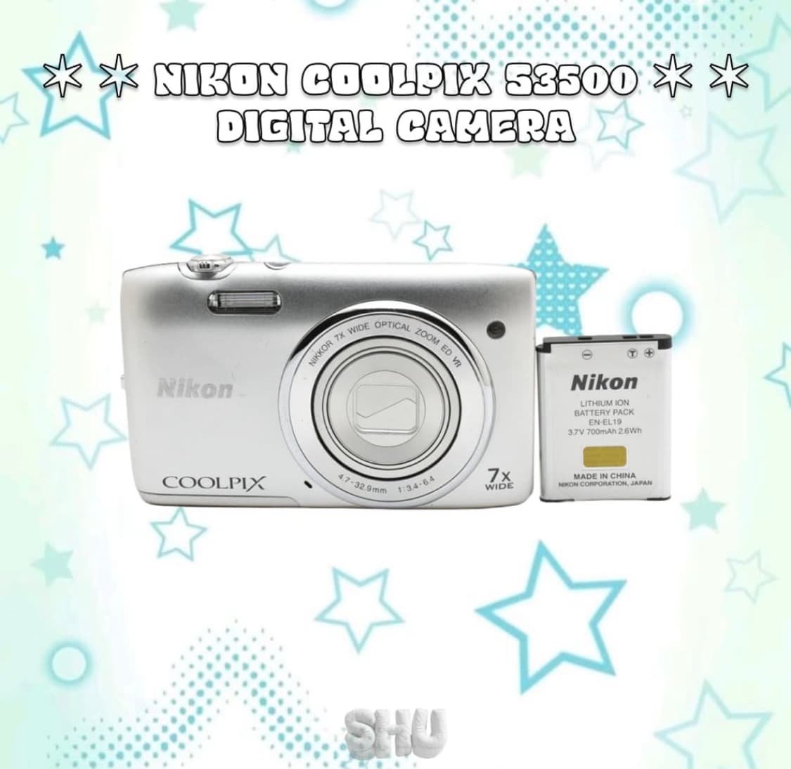 니콘 쿨픽스 S3500 빈티지 디카 실버 상품이미지2