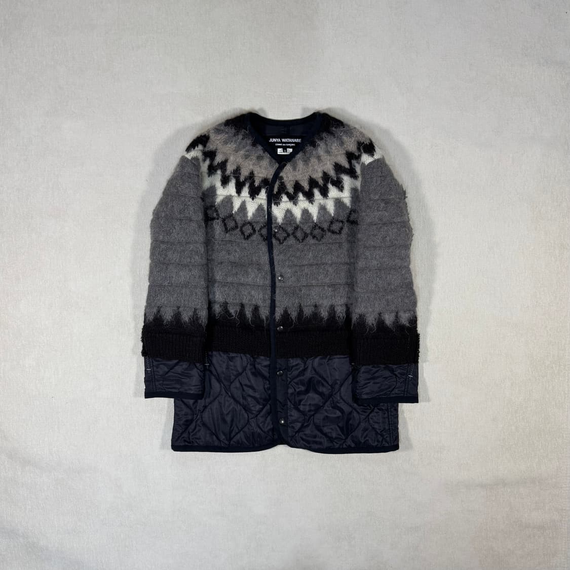 Quilted Sweater Jacket 상품이미지1