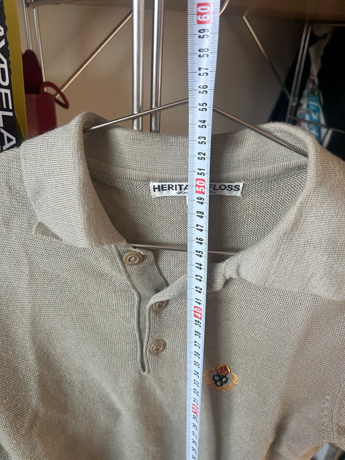 헤리티지플로스 폴로 반팔 니트 상품이미지3