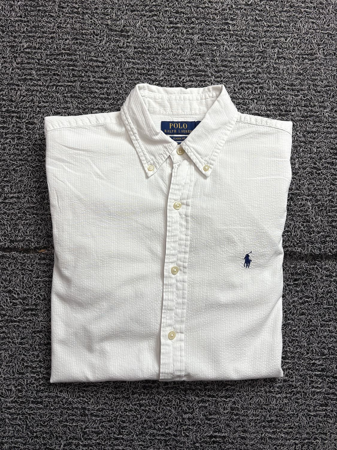 폴로 랄프로렌 신형 포니 로고 클래식 옥스포드 셔츠 화이트 2079 상품이미지1