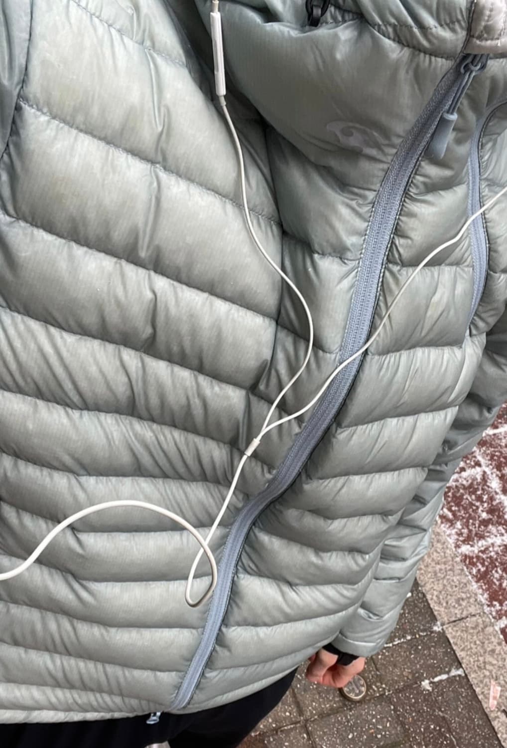 산산기어 Suffix Puffer Jacket Sky Blue 23fw 상품이미지1