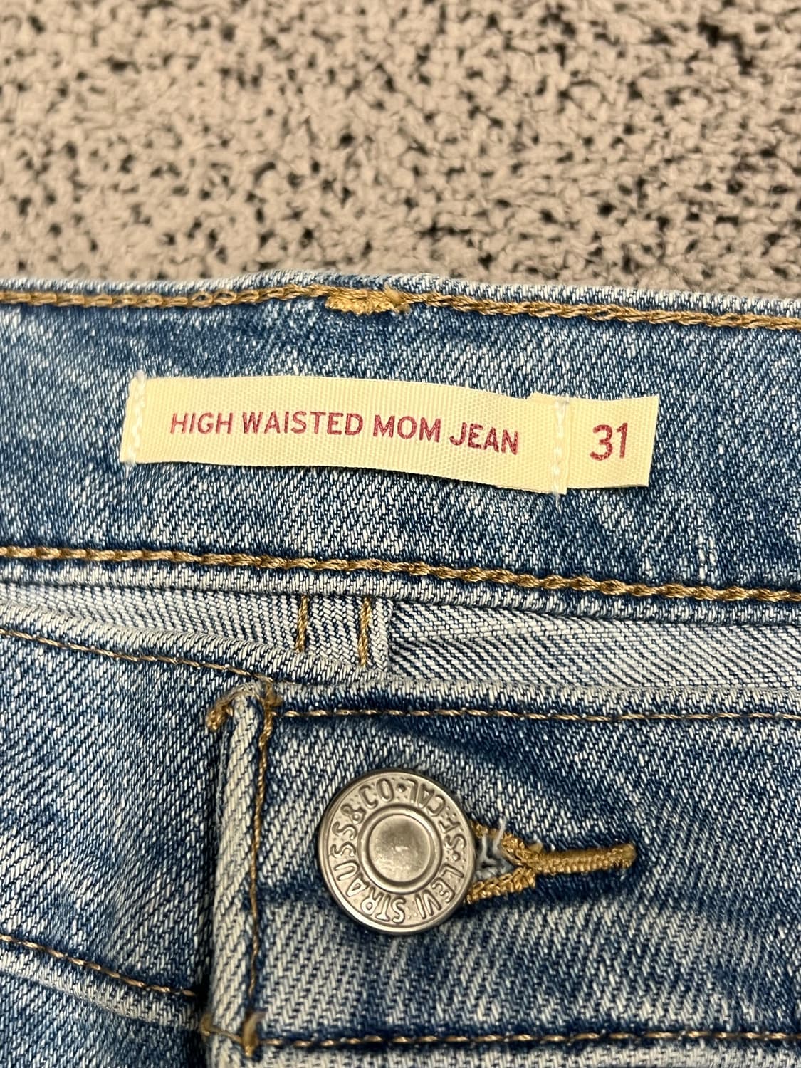 (31) 리바이스 우먼 하이웨이스트 맘 진 상품이미지3