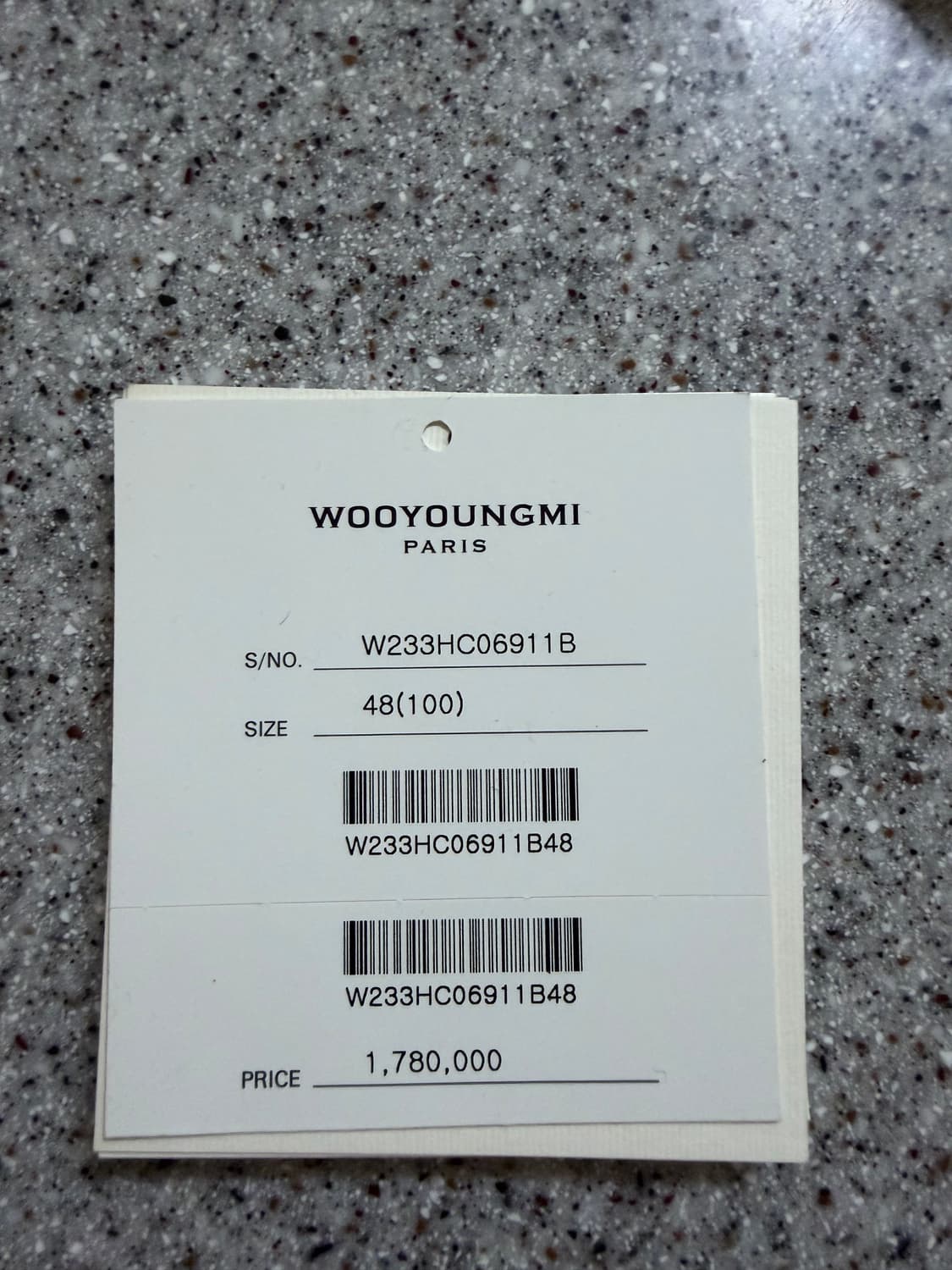 우영미 발마칸 블랙 코트 48(105~110) 상품이미지4