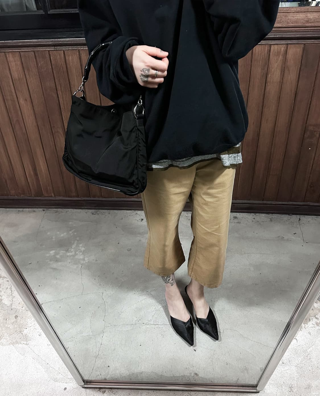 GUCCI nylon bamboo bag 상품이미지8