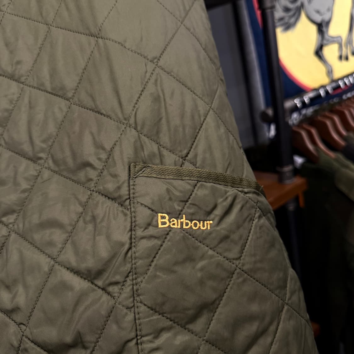 바버 헤리티지 리데스데일 퀼팅 자켓 인터네셔널 상품이미지4
