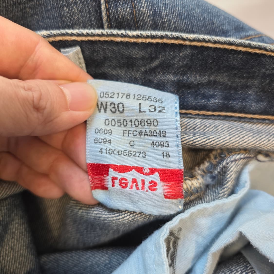 [W30L32]00s 리바이스 LEVIS 501 데님 팬츠 상품이미지4