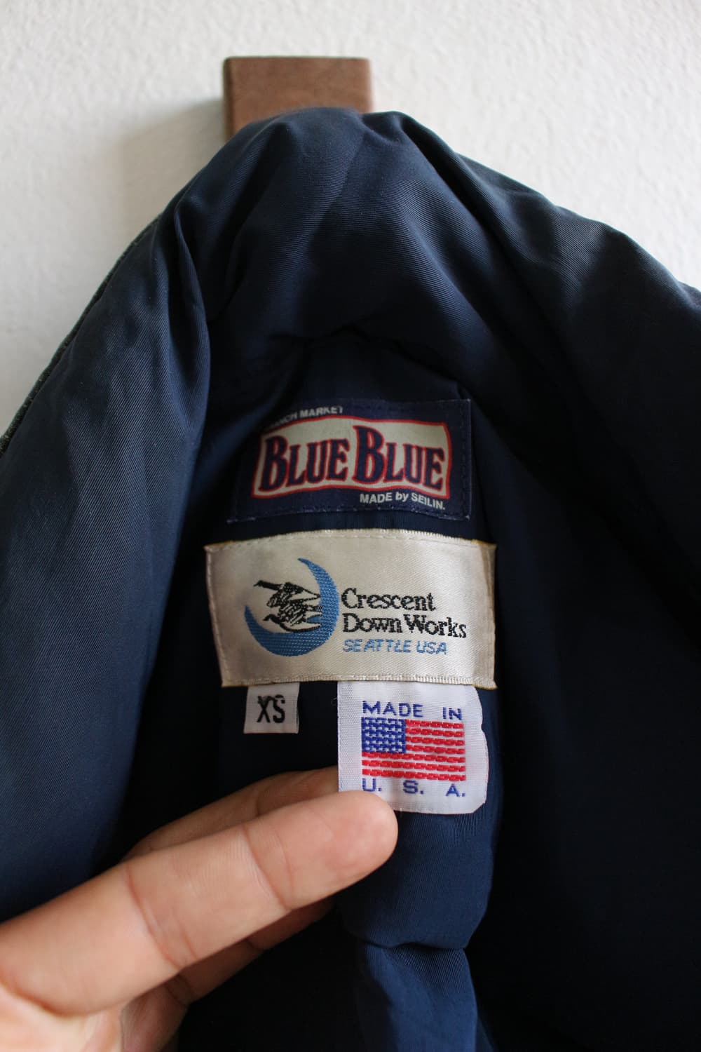 블루블루 x 크레센트 다운 웍스 다운 베스트 상품이미지9