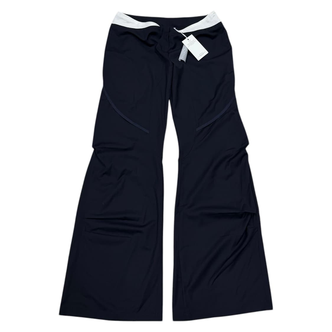 피조물 빈티지 슬랙스 팬츠 바지 네이비 상품이미지1