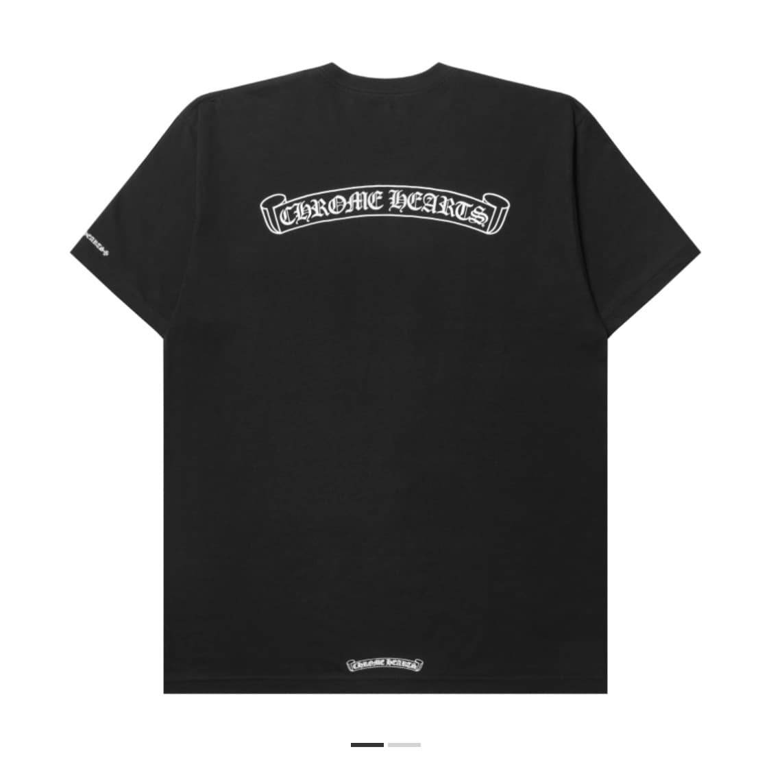 크롬하츠 스크롤 로고 티셔츠 블랙 L 새상품 상품이미지1