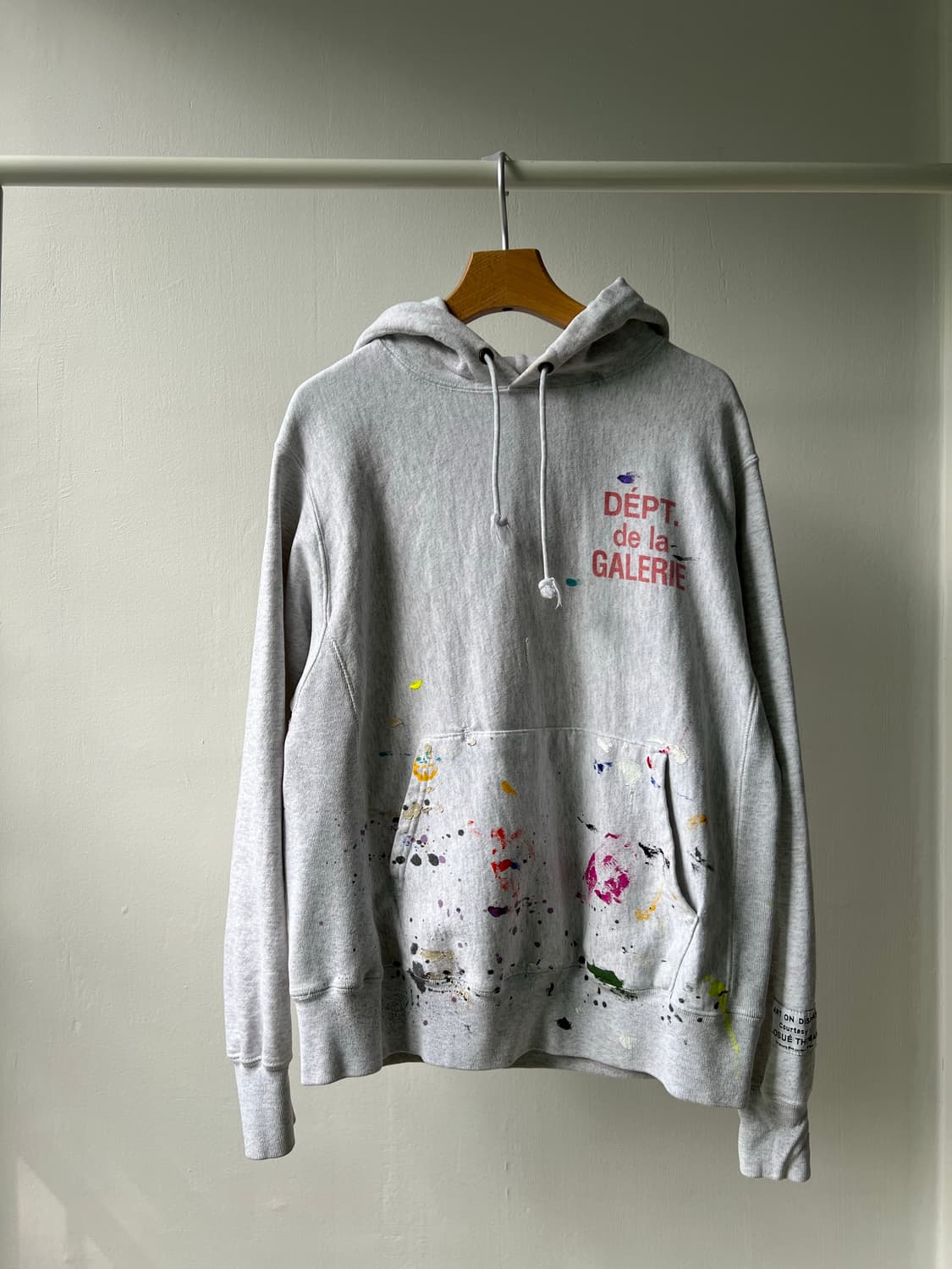 갤러리 디파트먼트 갤뎁 기모 후드티 상품이미지2