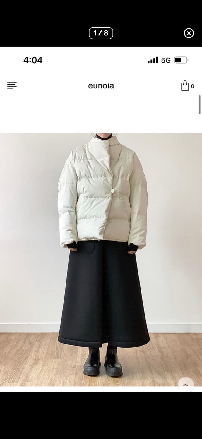 유노이아 구스다운 패딩 상품이미지5