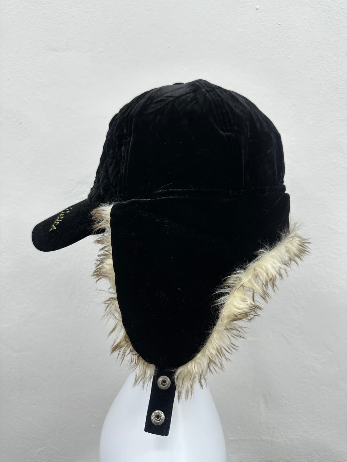 Velvet earflap cap  상품이미지5