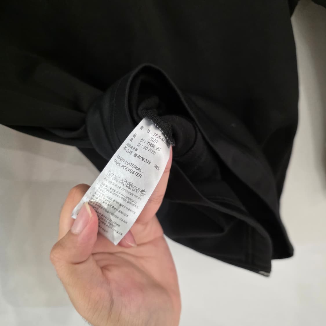 아디다스 아동 삼선 트랙 자켓 블랙 60(110) 상품이미지7