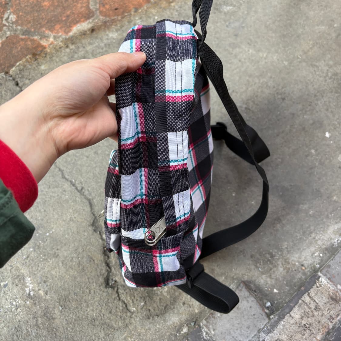 Jansport 잔스포츠 체크 미니백팩 가방 상품이미지6