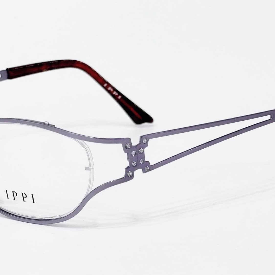 IPPI 라벤더 큐빅 메탈 데드스탁 빈티지안경 상품이미지3