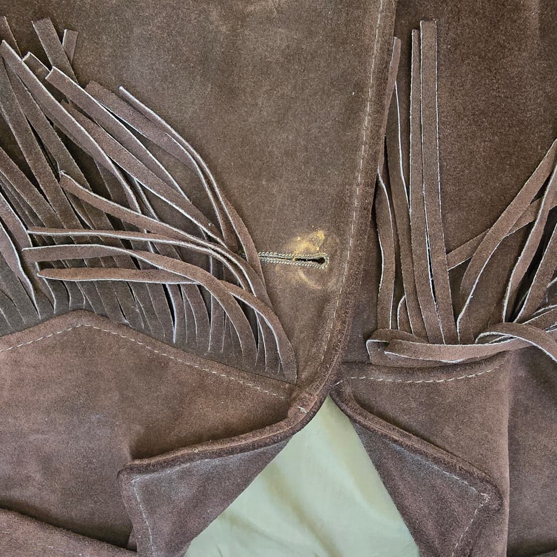 70s 빈티지 스웨이드 웨스턴 테슬자켓 프린지 상품이미지7