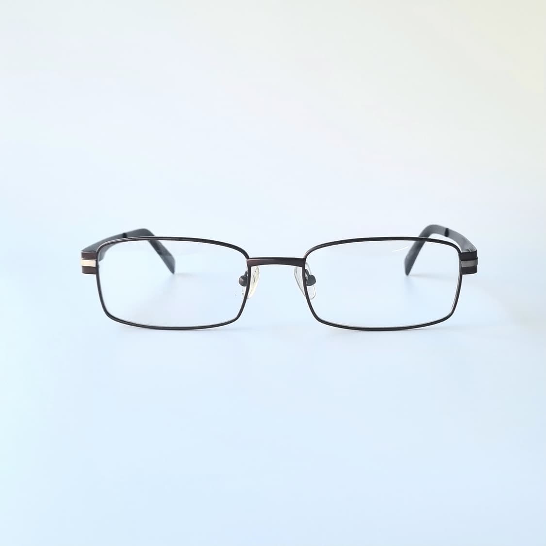 데드스탁 메탈 사각 빅사이즈 안경테 593 상품이미지1
