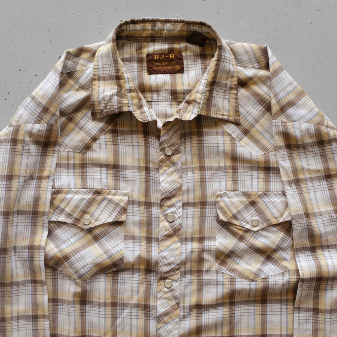 1990’s BJ-R Poly Western Shirt 상품이미지2