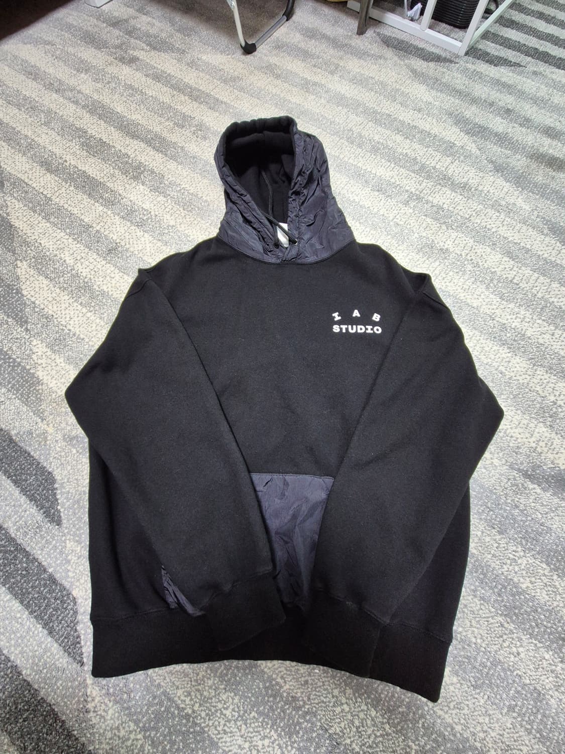 아이앱 우븐 후드티 xl 상품이미지1