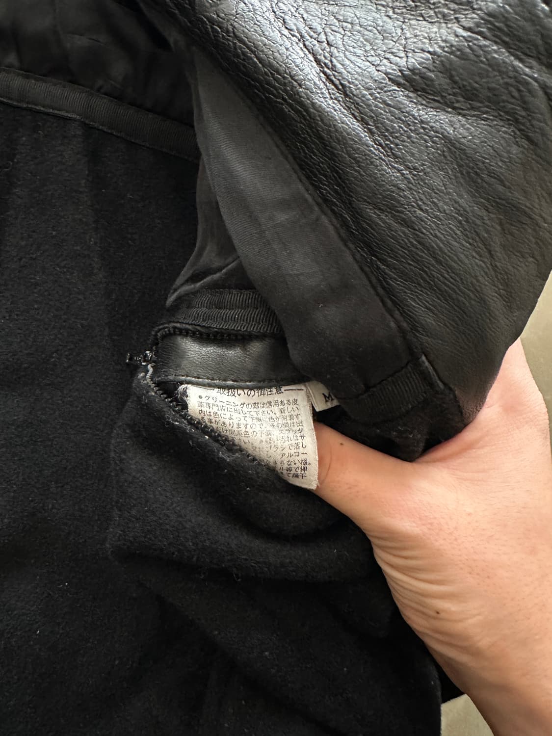 Karrsa 레더 하프 자켓 상품이미지4