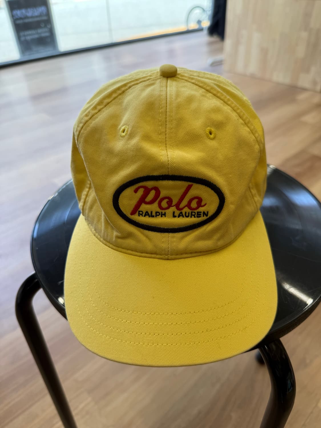 Polo Ralph Lauren 폴로 랄프로렌 빈티지 옐로우 로고 볼캡 상품이미지1