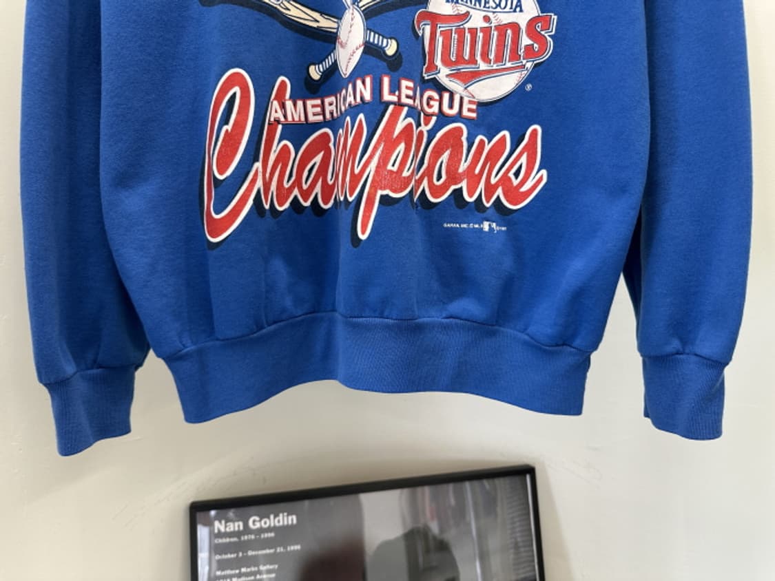 90'S Minnesota Twins 스웻 셔츠 (L~XL) 상품이미지3