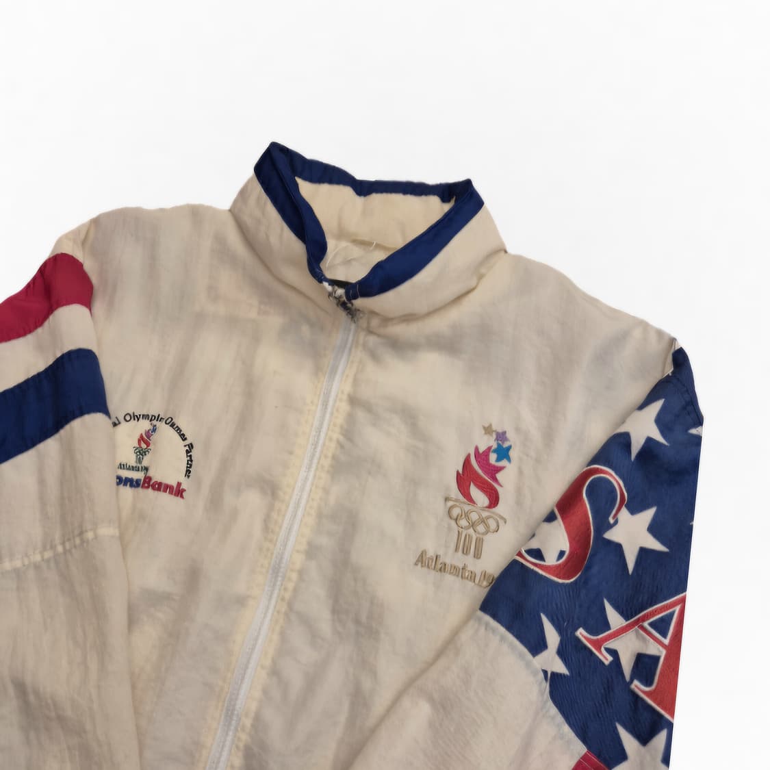 1996 애틀랜타 올림픽 미국팀 제작 스타터 바람막이 자켓 L / 할인 상품이미지7