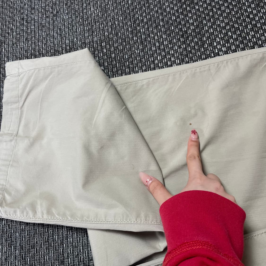 (34) 캘빈클라인 베이지 코튼 팬츠 상품이미지5