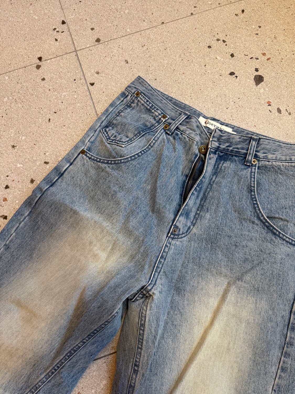 Gyeong 데님 청바지 상품이미지3