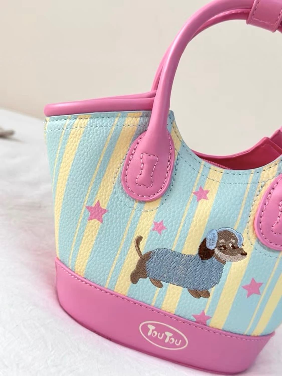 toutou 닥스훈트 자수 미니백 상품이미지2