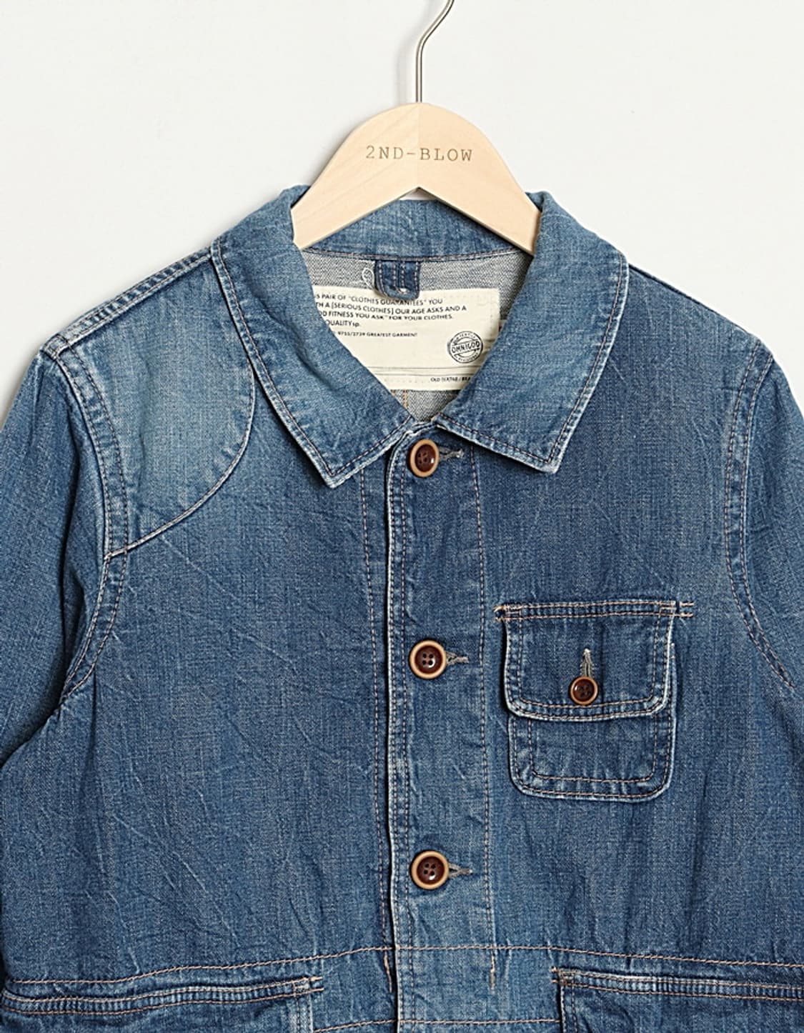 OMNIGOD Denim Hunting Jacket 상품이미지2