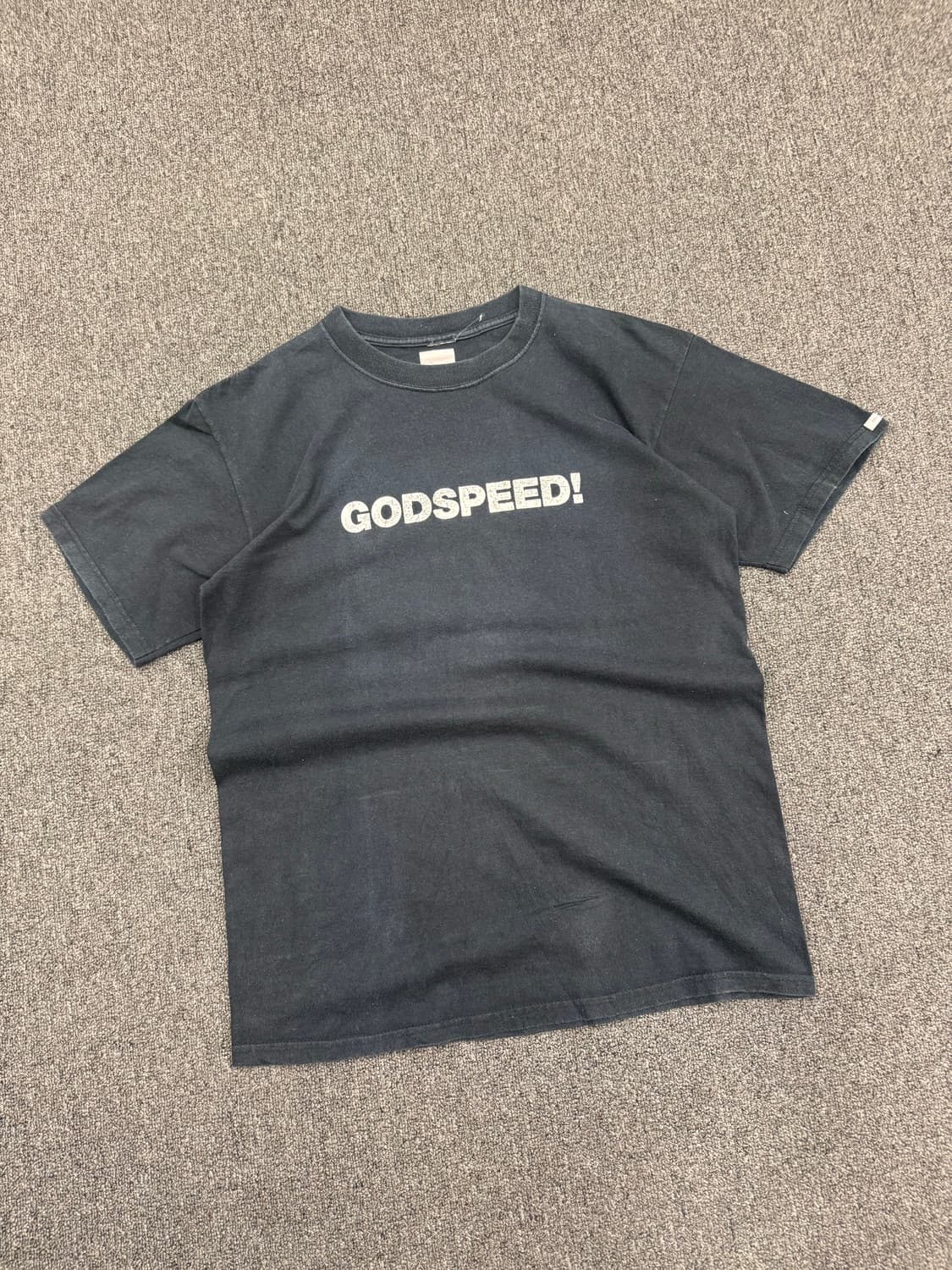 4)Number (N)ine 빈티지 GODSPEED! 프린팅 반팔 상품이미지1